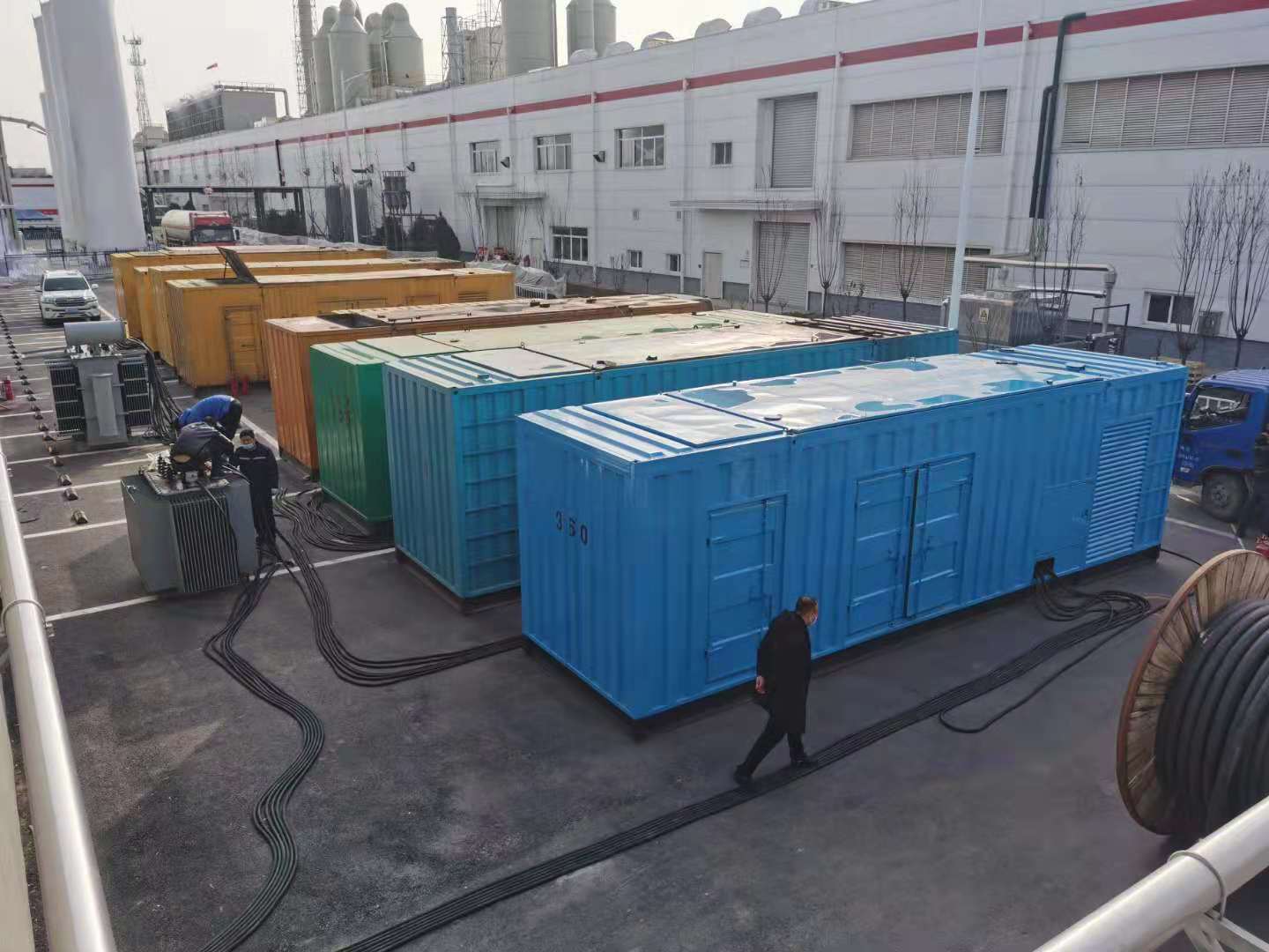 孟津出租发电机-柴油发电机组三相采用什么接法